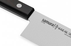Нож кухонный накири L=17 см Harakiri Samura SHR-0043WO/K