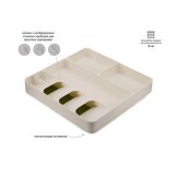 Органайзер для столовых приборов и кухонной утвари drawerstore™ белый арт. 85128