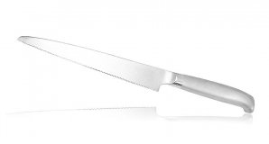 Кухонный нож для нарезки хлеба Fuji Cutlery Narihira, рукоять сталь FC-63