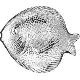 Блюдо-рыба «Марин» L=198 мм, B=158 мм, 6 шт, Pasabahce - Бор