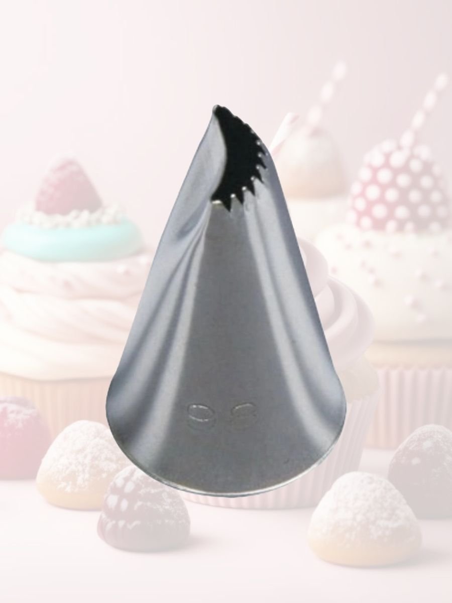 Насадка для кондитерского мешка №98 "Волнистая дуга" SAM UN