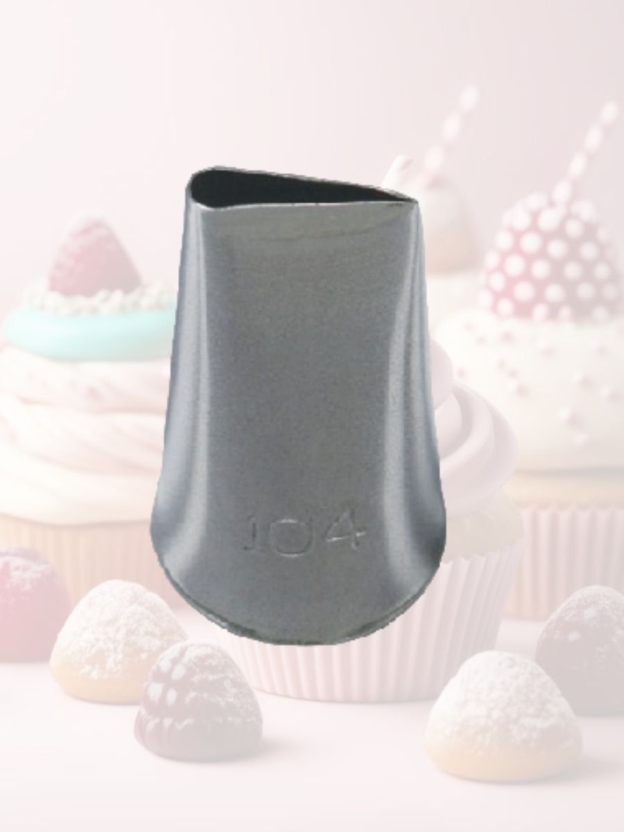 Насадка для кондитерского мешка №104 "Роза" SAM UN