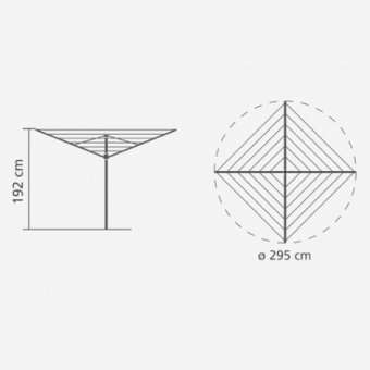 Сушилка Topspinner Brabantia 310829