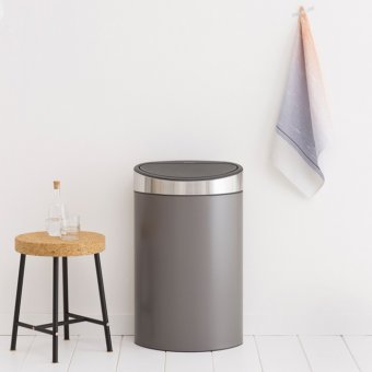 Мусорный бак Touch Bin new (40л) Brabantia 114885