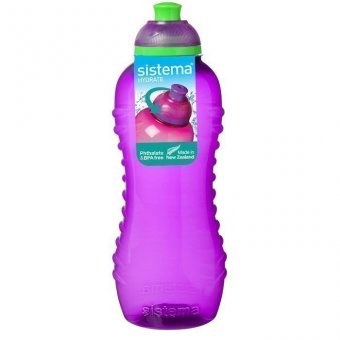 Бутылка для воды фиолетовая 620 мл Hydrate Sistema 795