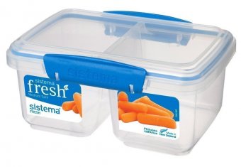 Контейнер двойной 1 л Fresh Sistema 921620