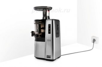 Профессиональная шнековая соковыжималка Hurom HWC-SBE18, металл серебристый