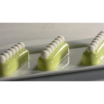 Набор из 2 силиконовых форм для приготовления эклеров chic eclair арт. 25.284.13.0065