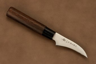 Овощной кухонный нож Tojiro, рукоять дерево FD-560
