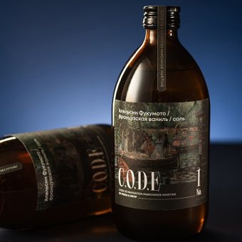 Кордиал «Апельсин Фукумото / Французска» C.O.D.E, стекло, 0,5 л 5039911