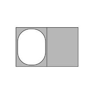 Гастроемкость (1/2) H=10 см L=32.5 см B=26.5 см PADERNO 4011287