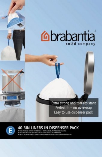 Мешки для мусора 20 л 40 шт Brabantia 362002