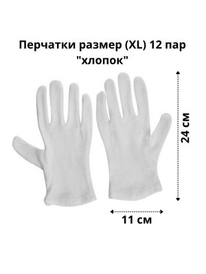 Перчатки 12 пар размер XL Pap Star 2150613