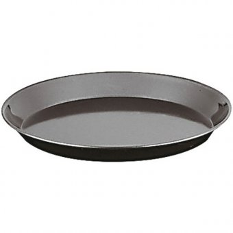 Противень для пиццы d=32 см h=2.5 см голубая сталь Paderno 4020480