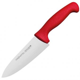 Нож поварской «Проотель» L=29/15см красный Yangdong 4071958