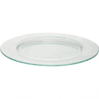 Блюдо "Бэнд" d=32 см прозрачное BDK-GLASS 3020556