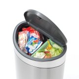 Мусорный бак Touch Bin new двухсекционный (10/23л) Brabantia 112867