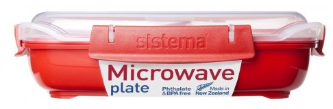 Контейнер низкий 880 мл Microwave Sistema 1105