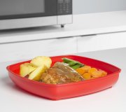 Контейнер низкий 1,3 л Microwave Sistema 1106