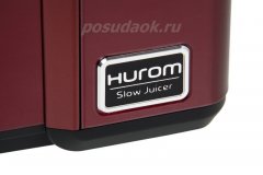 Соковыжималка шнековая Hurom Alpha Plus HZ-EBE19, металл красный