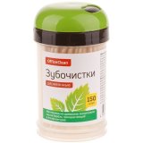 Зубочистки OfficeClean деревянные, в индивидуальной упаковке, 150шт.