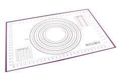 Силиконовый коврик с разметкой 60х40см, фиолетовый TK 0500