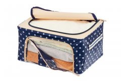 Органайзер для вещей на каркасе 40х30х20см, синий TD 0614