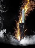 Нож сантоку L=17,5 см Harakiri Samura SHR-0095W/A