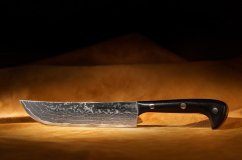 Нож кухонный  шеф L= 16,4 см Sultan Samura SU-0085DB/K