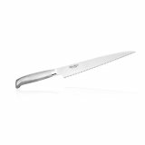 Кухонный нож для нарезки хлеба Fuji Cutlery Narihira, рукоять сталь FC-63