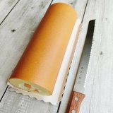 Кухонный нож для нарезки хлеба Tojiro, рукоять дерево F-737