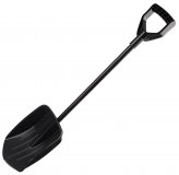 Лопата автомобильная ULMI plastic "Saturn" (19 х 6,5 х 85,5 см) черная
