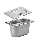 Гастроемкость с крышкой (1/9) H=100 мм L=176 мм B=108 мм ProHotel