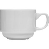 Чашка чайная «Монако Вайт» 150 мл D=7 см H=6 см L=10 см Steelite 3140695