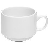 Чашка чайная 210 мл WHITE STEELITE 3140518